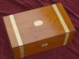 Restored Writing Slope After John Graves' Repair to Veneer and Ebony Edging